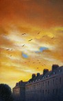 140 Sunset over Bennett Street