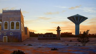 Qasr Nura and the Watertower, Riyadh