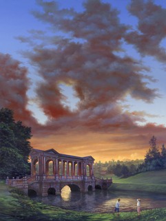 164 Sunset at Prior Park